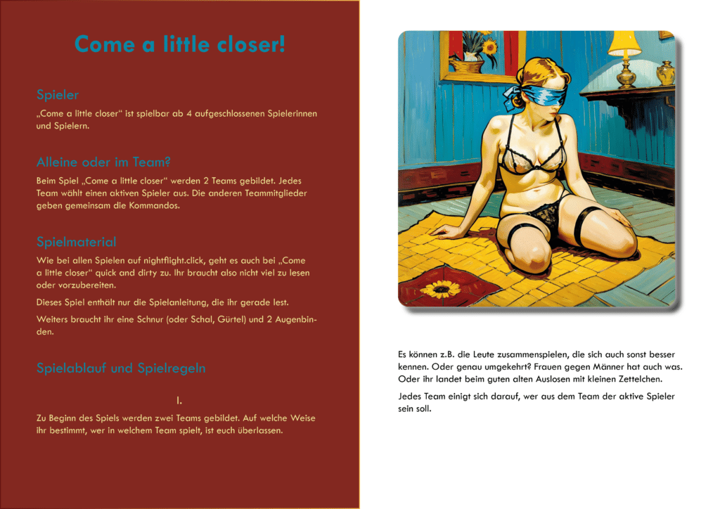 Vorschaubild Come a little closer